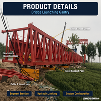 Máquina de Montaje de Vigas de Hormigón para Puentes de Gran Capacidad de Carga, Tipo Nuevo, Pórtico de Lanzamiento de Vigas Segmentales, Capacidad de 300-800 Toneladas