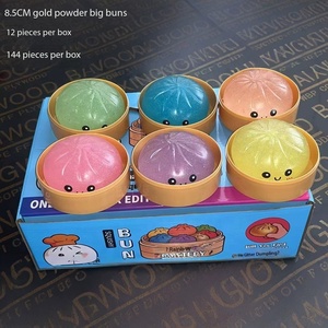 Juguetes Antiestrés <span class=keywords><strong>de</strong></span> Peluche con Forma <span class=keywords><strong>de</strong></span> Bollo al Vapor, 5.8cm, Mini, <span class=keywords><strong>de</strong></span> Rebote Lento, 24 Piezas por Caja, Juguetes Promocionales para Niños, Venta al Por Mayor - Product Image 5