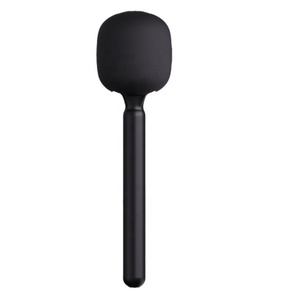 Tongkat wawancara nirkabel, mikrofon genggam untuk Live portabel UHF Karaoke Studio mikrofon wawancara