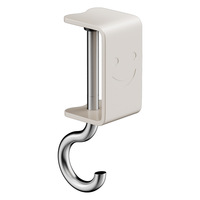 Support multifonctionnel pour sac à dos d'étudiant Support mobile détachable en acier au carbone pour salle de bain ou bureau Aucun perçage requis