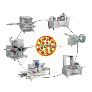 Mesin Pembuat Pizza, Mesin Pembuat Pizza Otomatis Sepenuhnya Komersial