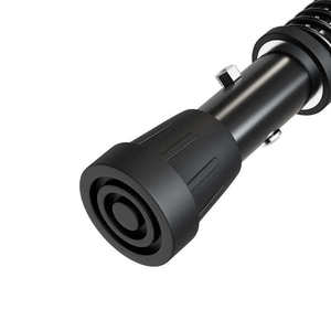 Bastone da Passeggio in Lega di Alluminio Nero, Leggero, Regolabile e Resistente, Disponibile in Tre Misure: Grande, Media e Piccola - Product Image 2