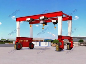 מנוף גשר נייד על צמיגים מגומי במשקל 1-20 טון למכירה - Product Image 4