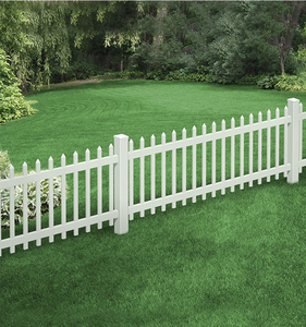 White Plastic <strong>Fence</strong> for Village Yard Outdoor Garden White <strong>Cheap</strong> Privacy PVC Vinyl <strong>Picket</strong> <strong>Fence</strong> <strong>Panel</strong> - Product Image 5