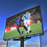 Pantalla LED Fija para Exteriores de 1000x1000mm P4 P5 P6.67 P8 P10 a Todo Color 4K HD de Alto Brillo IP65 Resistente al Agua para Carteleras y Señalización