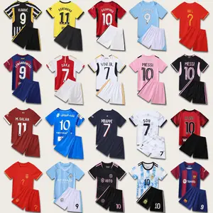 2023 2024 Kid's football suit for boys and girls sports training suit for Cristiano Ronaldo Brazil Neymar Argentina Messi jersey