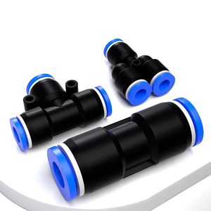 Raccords pneumatiques pour tuyaux, connecteurs rapides pour tubes d'air, raccords à enfoncement pour tuyaux d'eau, en plastique, 4/6/8/10/12/14 mm, connecteurs PU PY - Product Image 3