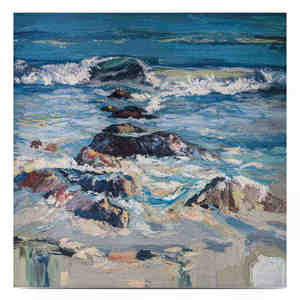 B&C ART <span class=keywords><strong>Peinture</strong></span> à l'huile abstraite <span class=keywords><strong>sur</strong></span> <span class=keywords><strong>toile</strong></span> <span class=keywords><strong>de</strong></span> <span class=keywords><strong>lin</strong></span> et coton mélangé, 100% faite à la main, <span class=keywords><strong>sur</strong></span> mesure, décoration murale - Product Image 3