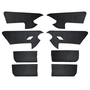 <b>Car</b> Door Panel Leather <b>Interior</b> Trim For Volkswagen Sagitar 15-18 Jetta Door Handle Cover True Microfiber Leather - Product Image 3