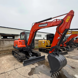 รถขุด Doosan DX60 มือสอง ขนาดเล็ก เครื่องจักรก่อสร้าง Doosan DH55 รถขุดตีนตะขาบ พร้อมจัดส่ง - Product Image 1