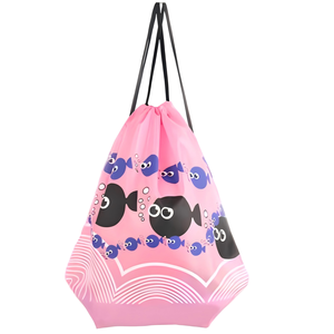 <span class=keywords><strong>Bolsa</strong></span> <span class=keywords><strong>de</strong></span> natación personalizable <span class=keywords><strong>de</strong></span> secado rápido con cordón <span class=keywords><strong>para</strong></span> buceo, <span class=keywords><strong>para</strong></span> guardar <span class=keywords><strong>aletas</strong></span> y toallas, con estampado serigrafiado/bordado disponible, ojales en la parte inferior y cordón. - Product Image 5