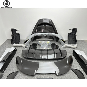 Nuevo Kit de Carrocería Estilo 765LT, en Fibra de Carbono Semiseca, Tejido Twill Brillante, Envasado al Vacío, Incluye Parachoques, Alerón, Capó y Escape - Product Image 6