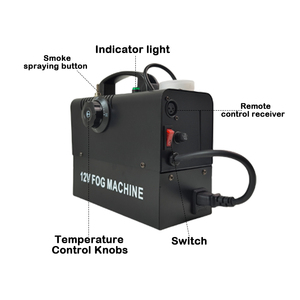 Máquina <span class=keywords><strong>de</strong></span> niebla Kinusdjs 12V 200W para exteriores, máquina <span class=keywords><strong>de</strong></span> niebla todo en uno, batería integrada, rociador <span class=keywords><strong>de</strong></span> coche, cámara exterior, máquina <span class=keywords><strong>de</strong></span> <span class=keywords><strong>humo</strong></span>, movimientos - Product Image 5