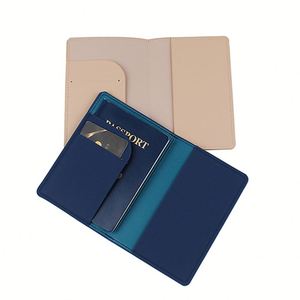 Funda de Pasaporte de Piel Sintética Impermeable y Personalizada con Bloqueo RFID y Porta Tarjetas para Viaje, en Oferta - Product Image 4