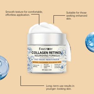 Популярная частная марка OEM органический коллаген ретинол омолаживающий Гладкий увлажняющий крем для лица - Product Image 4