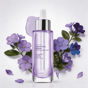 Suero Facial Antienvejecimiento con Colágeno, Niacinamida y Bakuchiol Orgánico de Marca Privada, Producto para el Cuidado de la <span class=keywords><strong>Piel</strong></span>, Cosmética Coreana - Product Image 1