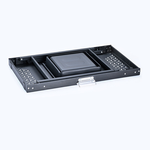 Ev paslanmaz çelik katlanabilir masa ızgara taşınabilir açık kamp barbekü ızgara piknik kullanımı kolay kömür ızgara - Product Image 6