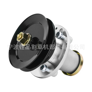 Eje portacuchillas para cortacésped 532112171 con polea 153535 y tornillos de montaje para accesorios de cortacésped - Product Image 3