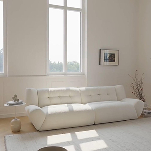 Trắng hiện đại sâu ghế sofa sofa Set đồ nội thất cho phòng khách - Product Image 2