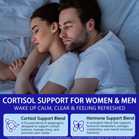 Lenm Integratori Vegani per il Miglioramento dell'Umore, 600 mg di Cortisolo in Capsule, per Donne e Uomini, Supporto per Metabolismo, Concentrazione e Sonno