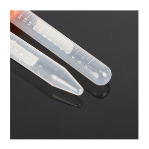 Yuan Yi 15Ml Centrifuge <b>Tube</b> Round Bottom Graduated Transparent Disposable <b>Plastic</b> For Lab Use - Product Image 4