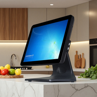 15 pouces écran tactile capacitif tout en un Pos moniteur matériel caisse enregistreuse