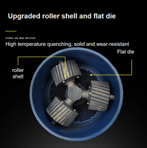 Nóng bán Mini pelletizer viên chế biến làm Thức ăn viên máy cho thức ăn chăn nuôi - Product Image 5