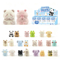 Figurines Miniatures FOFO Animals PAI - Boîte Mystère - Animaux Mignons en Résine Floquée - Mini Poupée de Collection - Jouet Surprise - Décoration de Bureau - Cadeau