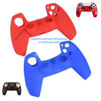 Nouvelle arrivée, coque de protection en silicone doux au toucher pour manette PS5, étui antidérapant, durable, élégant, coque de protection