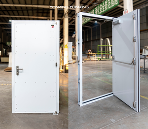 Portes de <span class=keywords><strong>bunker</strong></span> Yonking à ouverture latérale, insonorisées, anti-ouragan, résistantes au vent, en acier, résistantes au feu, pour tunnel de métro - Product Image 2