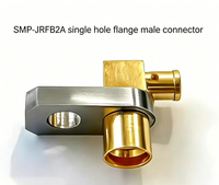 Connecteur RF mâle droit à un seul trou SMP-JRFB2A-1, connecteur d'installation de câble coaxial miniature, 50 ohms