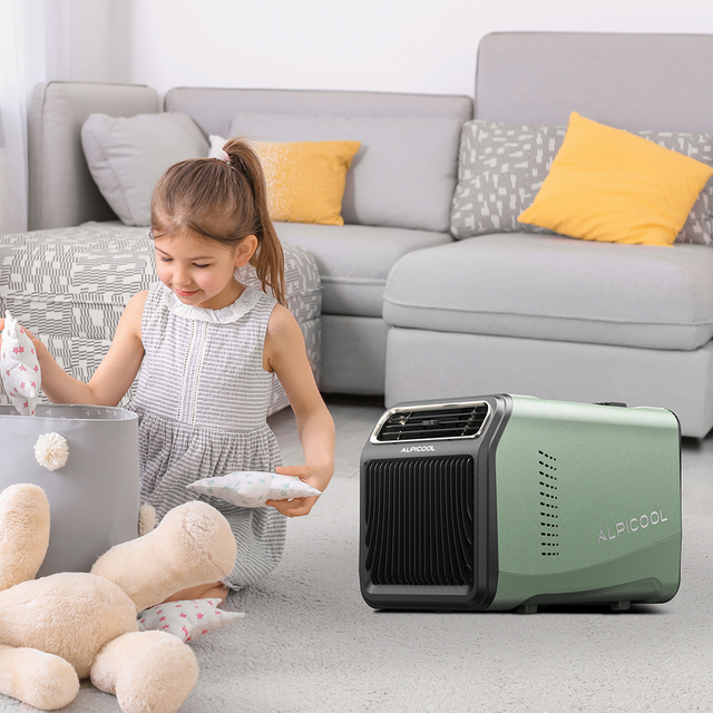Alpicool Portable air Conditioner Fast Cooling Compressor air Conditioner OEM Mobile  220V/110V AC Mini air Conditioning Safety