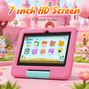 แท็บเล็ตเด็ก Good Gifts ขนาด 7 นิ้ว 2GB 32GB พร้อมแอปพลิเคชันการศึกษาติดตั้งล่วงหน้า หน้าจอ 1024*600 ระบบ <span class=keywords><strong>Android</strong></span> สำหรับเด็กชายและเด็กหญิง - Product Image 5