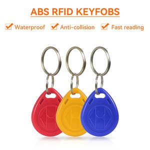 맞춤형 <span class=keywords><strong>RFID</strong></span> 키 카드 비접촉식 출입 <span class=keywords><strong>RFID</strong></span> 키링 125kHz 쓰기 가능 <span class=keywords><strong>TK4100</strong></span> 방수 ABS <span class=keywords><strong>RFID</strong></span> 키링 - Product Image 1