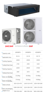 Climatiseur multi-zones à conduits, climatiseur split à conduits, système VRF central R410a - Product Image 2