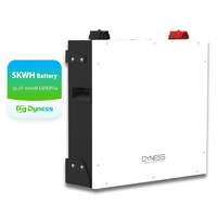 Batteries solaires au lithium Dyness DL5.0C 5 kWh à montage mural, 95 % DOD, pour configurations hors réseau et hybrides, batterie LifePO4