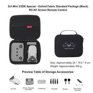 Caja de Almacenamiento Portátil, Estuche Rígido de Transporte para <span class=keywords><strong>DJI</strong></span> <span class=keywords><strong>Mini</strong></span> 2, <span class=keywords><strong>Mini</strong></span> 2 SE, <span class=keywords><strong>Mini</strong></span> 4K, para Batería y Accesorios de Drones - Product Image 2