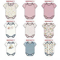 Groothandel Hoge Kwaliteit Katoenen Baby Meisjes Kleding 0-3 Maanden OEM Merkloze Nieuwe Rompers ODM Aanbod Gebreide Kinderkleding