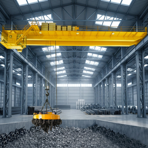 Grúa Puente Electromagnética de 20 Toneladas para Trabajo Pesado en Talleres de Construcción - Product Image 1