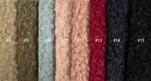 <span class=keywords><strong>Tissu</strong></span> de canapé en tricot de polyester de luxe, texture bouclée, <span class=keywords><strong>blanc</strong></span> doux, <span class=keywords><strong>tissu</strong></span> bouclé pour ameublement - Product Image 5