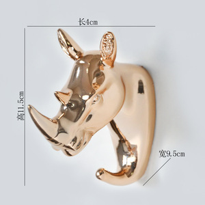 خطاف عصري على شكل حيوان مثبت على الحائط على شكل حصان للتعليق - Product Image 2
