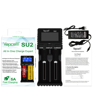 Dual-khe cắm nhanh chóng Thông Minh Pin Sạc 5A Lithium ion có thể sạc lại LED/LCD hiển thị 48V Điện áp đầu ra tương thích EU Anh AU chúng tôi - Product Image 6