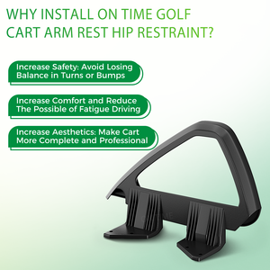Supporto braccio carrello Golf poggia anca lato conducente e passeggero per Club Car DS 2000 Gas ed elettrico 103246701 101987602 103246801 - Product Image 3