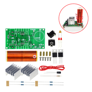 Kit de <span class=keywords><strong>Mini</strong></span> bobines <span class=keywords><strong>Tesla</strong></span> 15W, pour toutes les occasions de musique, <span class=keywords><strong>Mini</strong></span> haut-parleurs Plasma, Transmission sans fil, Kits bricolage DC 15-24V - Product Image 2