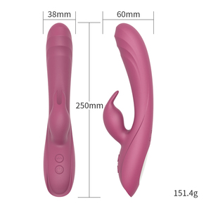 <span class=keywords><strong>2026</strong></span> Neuer Roter Kaninchen-<span class=keywords><strong>Vibrator</strong></span> für Frauen Masturbation G-Punkt Klitorale Stimulation Wiederaufladbarer Massagestab IPX7 Wasserdicht Erotikspielzeug - Product Image 2