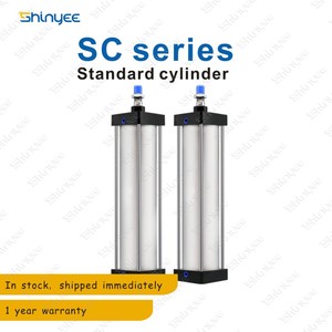 SHINYPNEUMATIC Manufacture Cylinder Heavy Duty <strong>Pneumatic</strong> Single Cylinder SC Long Stroke air Cylinders <strong>Pneumatic</strong>