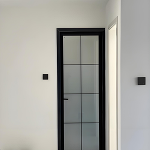 Puerta Corredera Interior de Doble Capa de Vidrio GlasA Tradicional Hecha a Medida con Marco de Aluminio - Product Image 5