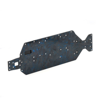 Nouveaux produits pièces de voiture RC accessoires 1/10 Losi 22S Sprint 2.5mm châssis en Fiber de carbone forgé bleu