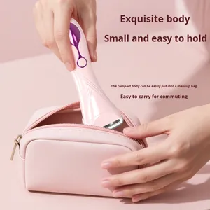 Tondeuse à poils corporels intelligente, électrique, lavable, rasoir électrique sans douleur pour femmes, appareil d'<span class=keywords><strong>épilation</strong></span> intime, tondeuse - Product Image 2