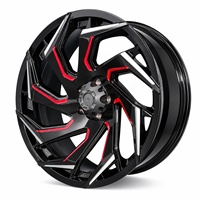 Rines Monobloque Forjados Medida para Hyundai Ioniq 5 19, 20, 21", Ligeros, Alto Rendimiento para Carreras Vehículos Eléctricos